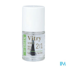 Load image into Gallery viewer, Nagellak Be Green 2&amp;1 Base &amp; Top Coat 10ml
