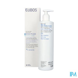 Eubos Zeep Vloeibaar Blauw N/parf 400ml