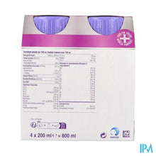 Load image into Gallery viewer, Fortimel Protein 2.4kcal Verfriss Aardbei 4x200ml
