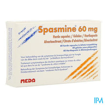 Load image into Gallery viewer, Spasmine Caps 40 X 60mg
