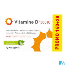 Charger l'image dans la galerie, Vitamine D 1000iu Kauwtabl 140+28 Metagenics

