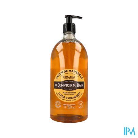 Lcb Zeep Vloeibaar Oranjebloesem Z/palm Fl 1l