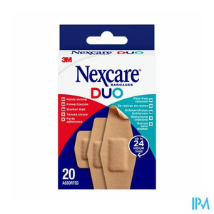 Nexcare 3m Duo Pleister Assorti 20