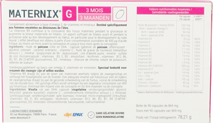 Maternix g Zwangerschap Caps 90