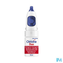 Afbeelding in Gallery-weergave laden, Otrivine Duo 0,5mg/ml+0,6mg/ml Neusspray 10ml
