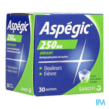 Load image into Gallery viewer, Aspegic 250 Pulv 30x 250mg
