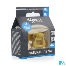Charger l'image dans la galerie, Difrax Fopspeen Natural 18m+ Uni/pure Geel/honey
