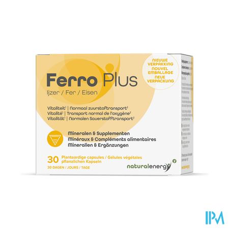 Natural Energy Ferro Plus Caps 30