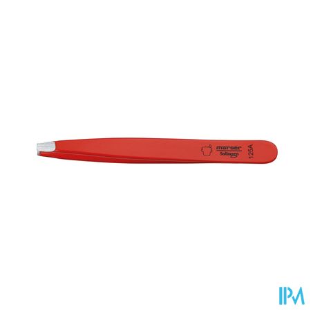 Morser Pincet Topinox, rechte punten, rood N125A