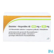 Charger l'image dans la galerie, Diosmine+hesperidine Ab 450mg+50mg Filmomh Tabl120
