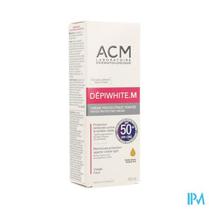 Depiwhite M Creme Bescherm.getint Spf50+ Tube 40ml