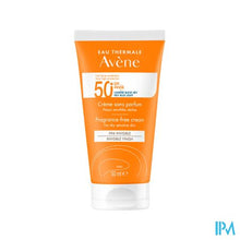 Afbeelding in Gallery-weergave laden, Avene Zon Spf50+ Creme Zonder Parfum 50ml
