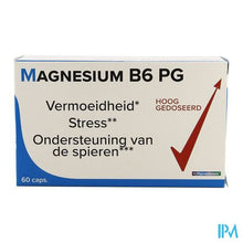 Afbeelding in Gallery-weergave laden, Magnesium B6 Pg Pharmagenerix Caps 60
