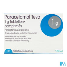 Afbeelding in Gallery-weergave laden, Paracetamol Teva 1g Tabl 10 X 1g Blister
