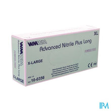 Afbeelding in Gallery-weergave laden, Advanced Handsch Nitril+ Long Poedervrij Xl 100

