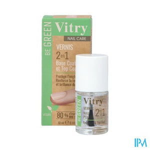 Vitry Vao Be Green 2&1 Base & Top Coat 10ml