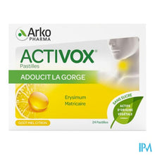 Load image into Gallery viewer, Activox Keelpijn Zuigtabletten 24
