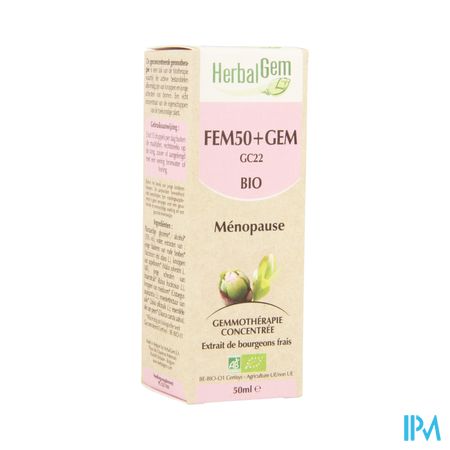 Herbalgem Fem50+gem Vrouwcomplex 50+ 50ml