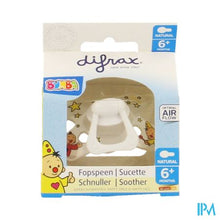 Afbeelding in Gallery-weergave laden, Difrax Fopspeen Natural 6m+ Bumba

