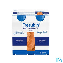 Afbeelding in Gallery-weergave laden, Fresubin Pro Compact Abrikoos Perzik 4x125ml
