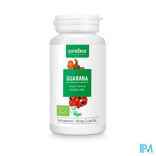 Afbeelding in Gallery-weergave laden, Purasana Vegan Guarana Bio Caps 120x300mg
