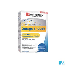 Charger l'image dans la galerie, Forte Pharma Omega 3 1000+ Caps 90
