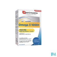 Load image into Gallery viewer, Forte Pharma Omega 3 1000+ Caps 90
