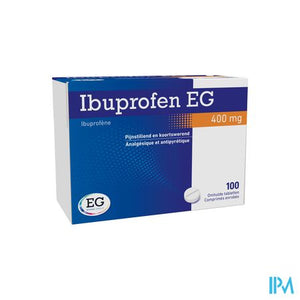 Ibuprofen EG 400 Mg Filmomh Tabl 100 X 400 Mg