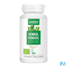 Afbeelding in Gallery-weergave laden, Purasana Vegan Venkel Caps 120x250mg
