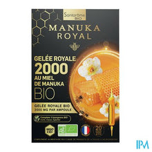 Afbeelding in Gallery-weergave laden, Santarome Manuka Koning.gelei 2000 Bio Amp 20x10ml
