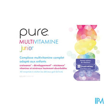 Afbeelding in Gallery-weergave laden, Pure Multivitamine Junior Kauwtabl 60
