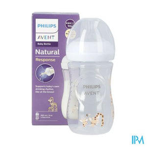 Philips Avent Natural 3.0 Zuigfles Giraf 260ml