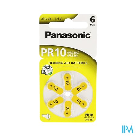 Panasonic Batterij Oorapparaat Pr 230h 6