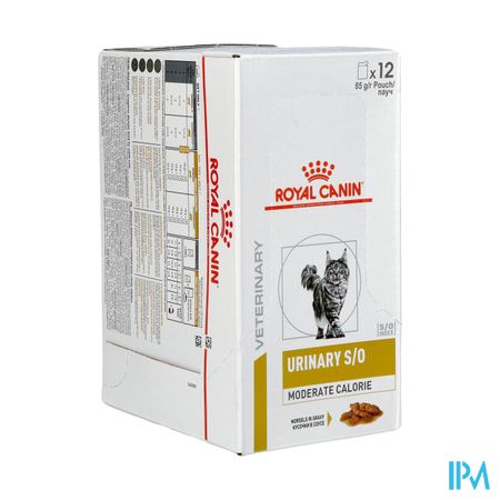 Royal Canin Cat Urinary S/o Mod Cal Wet 12x85g