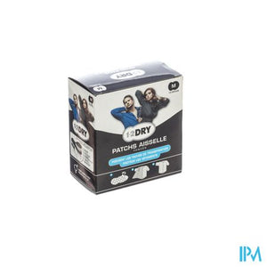 1-2dry Okselpad Vrouw Donker M 12