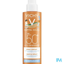Load image into Gallery viewer, Vichy Ideal Soleil Ip50+ A/zand Kids Spray 200ml
