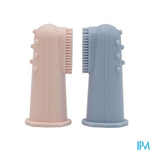 Difrax Tandenborstel Vingertop Silicone Ass