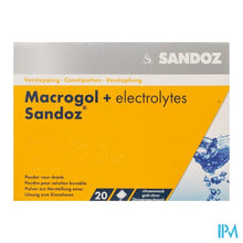 Charger l'image dans la galerie, Macrogol + Elektr Sandoz Pdr Ciroensmaak 20x13,7g
