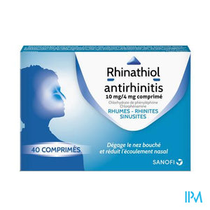Rhinathiol Antirhinitis Tabl 40