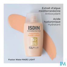 Afbeelding in Gallery-weergave laden, Isdin Fotoprotector Fusion Water Light Ip50+ 50ml
