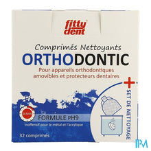 Afbeelding in Gallery-weergave laden, Fittydent Orthodontic Reinigingset + Bruistabl 32
