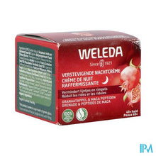 Afbeelding in Gallery-weergave laden, Weleda Granaatappel&amp;maca Verstevig.nachtcreme 40ml

