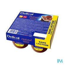 Load image into Gallery viewer, Delical Creme Dessert Hp-hc Z/lact.chocola 4x125g

