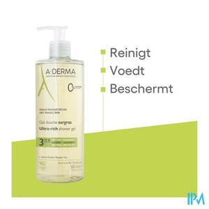 Aderma Douchegel Overvet 500ml