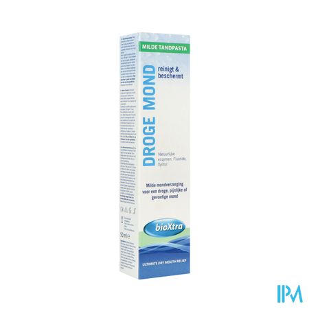 Bioxtra Droge Mond Tandpasta Zacht Tube 50ml