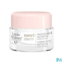 Charger l'image dans la galerie, Widmer Nutriderm Nachtcreme Nutritive 50ml
