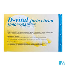 Afbeelding in Gallery-weergave laden, D-vital Forte Citroen 1000mg/880ie Bruis Zakjes 30
