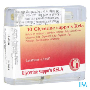 Glycerine Kela Pharma Baby - Inf Supp 10