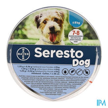 Afbeelding in Gallery-weergave laden, Seresto Dog 1,25g +0,56g Halsband < 8kg
