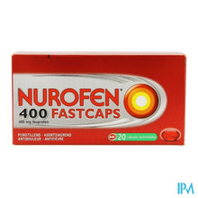 Afbeelding in Gallery-weergave laden, Nurofen 400 Fastcaps Caps 20x400mg
